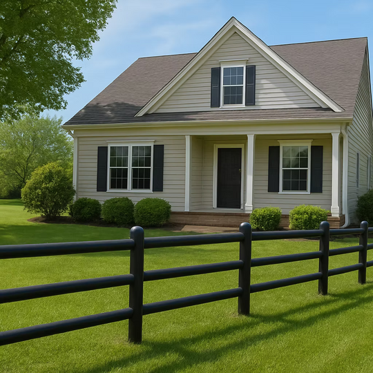 Villa fence / Garden fence A fence 3 bars price/meter